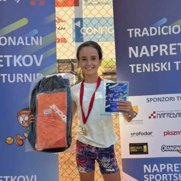 Veliki uspjeh u Zenici: Laura Puljić osvojila prvo mjesto među mladim tenisačicama