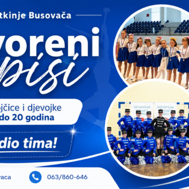 Mažoretkinje Busovača pozivaju djevojčice i djevojke: Otvorene prijave za novu sezonu